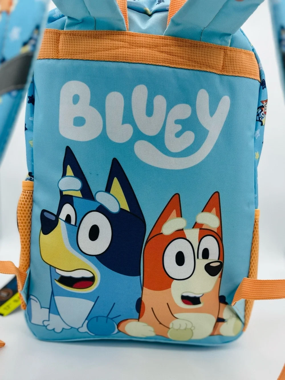 Bluey & Bingo Kids Backpack School Bag with 3D Front Panel and Light-Up Stars